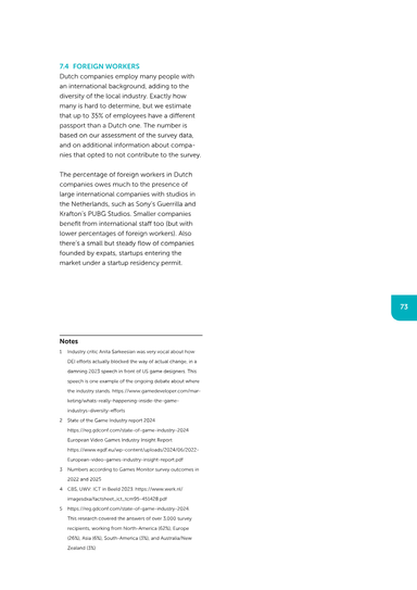 Netherlands Games Monitor 2024, page 73