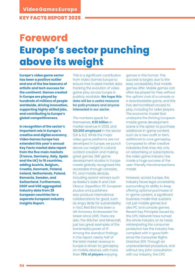Page 4 of European Key Facts: 2025