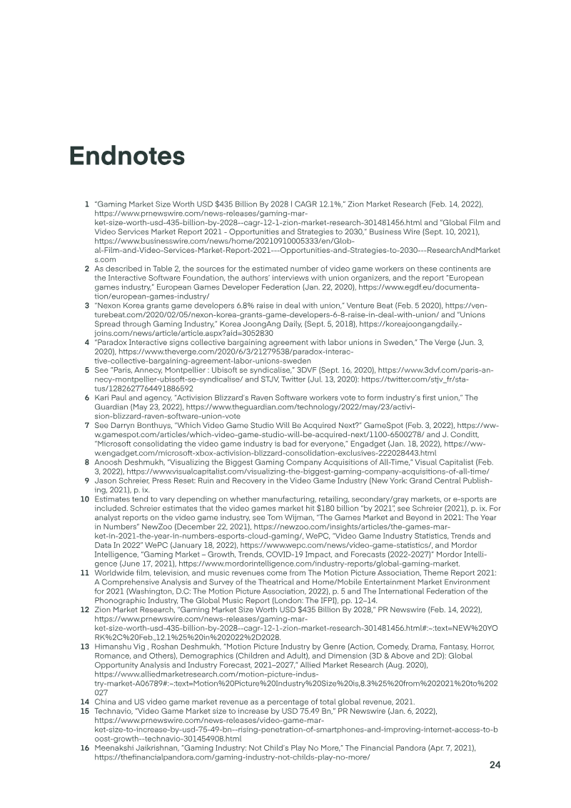 Page 26 of The Video Game Industry: A Resource for Organizers